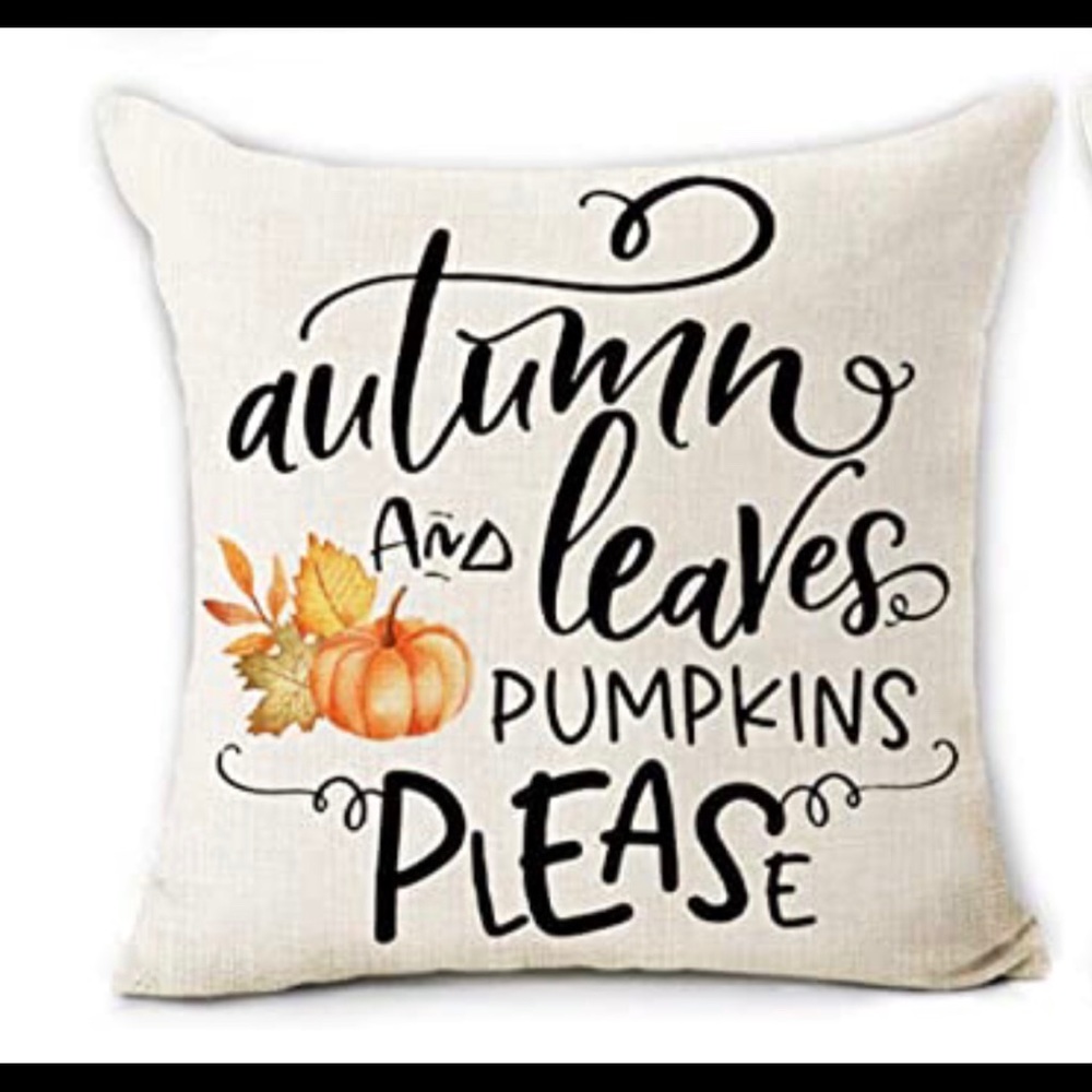 *3/$12 Decorative Fall Pillow Cover